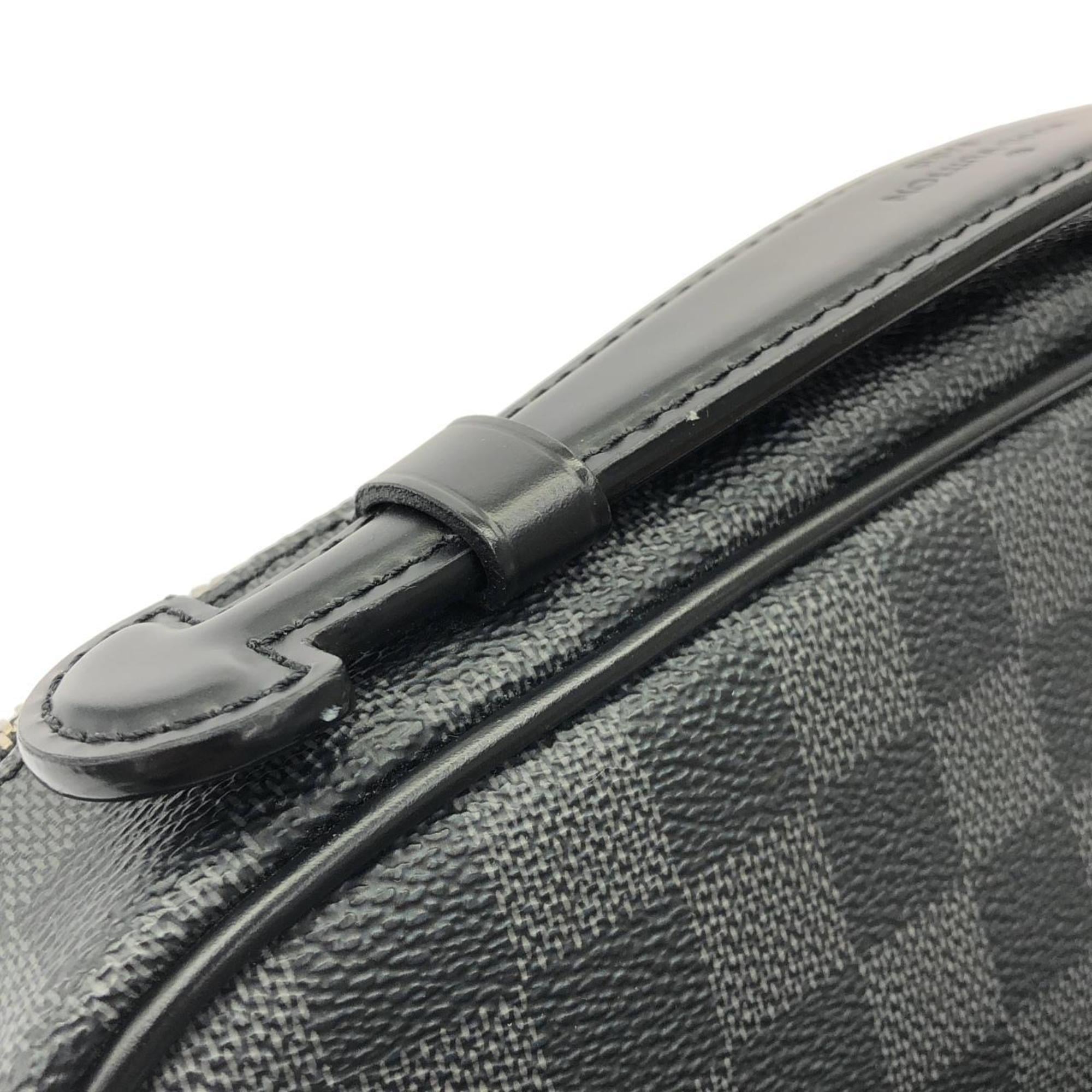 Louis Vuitton Damier Graphite Graphite Damier Graphite Coated Canvas Shoulder Bag