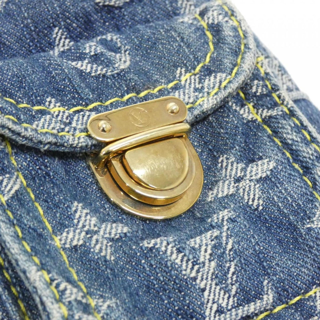 Louis Vuitton Blue Denim Backpack
