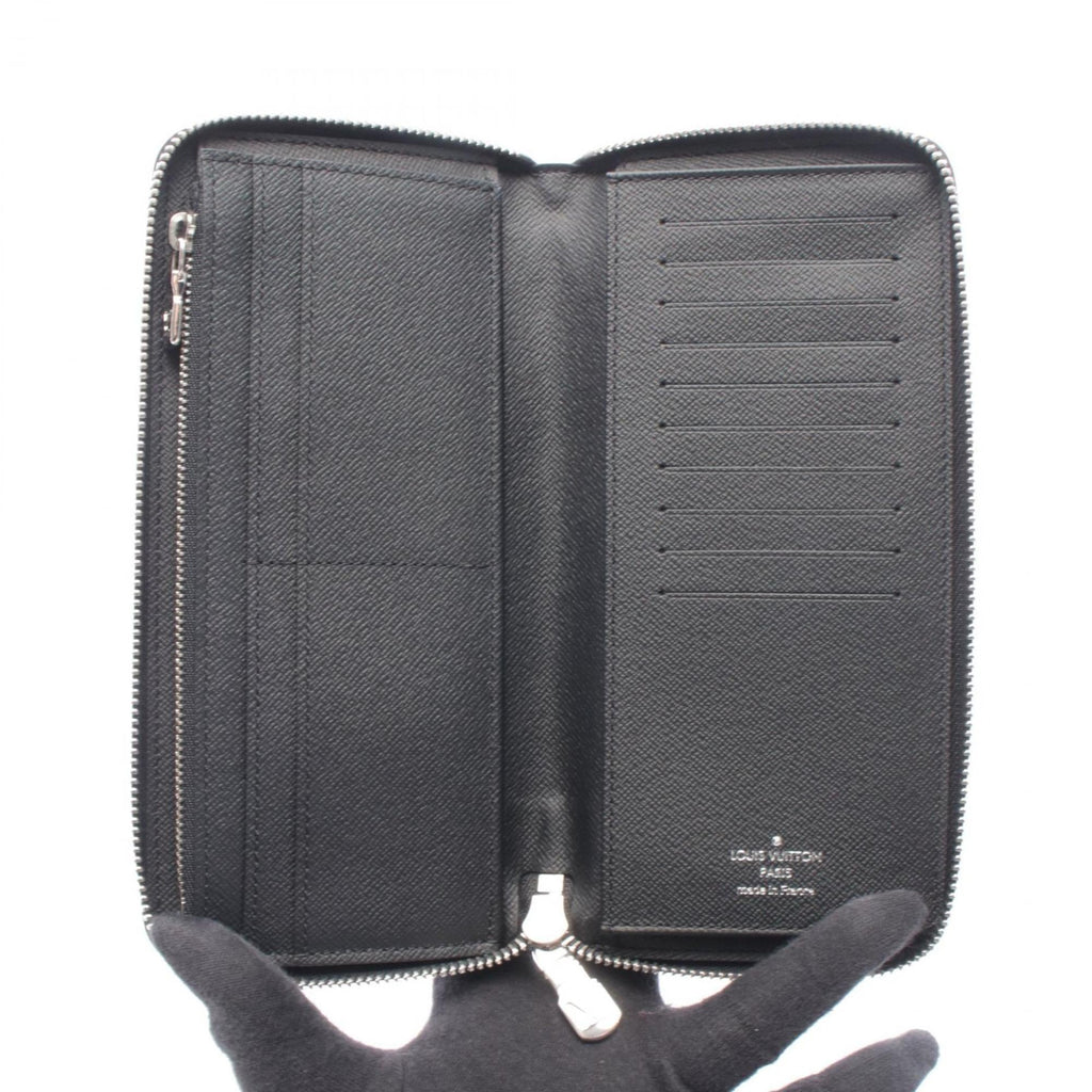 Louis Vuitton Black Noir Epi Leather Long Wallet