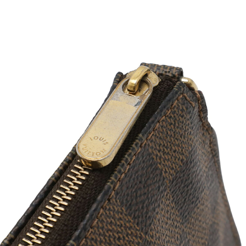 Louis Vuitton Brown Damier Canvas Pvc Damier Canvas Pouch Shoulder Bag