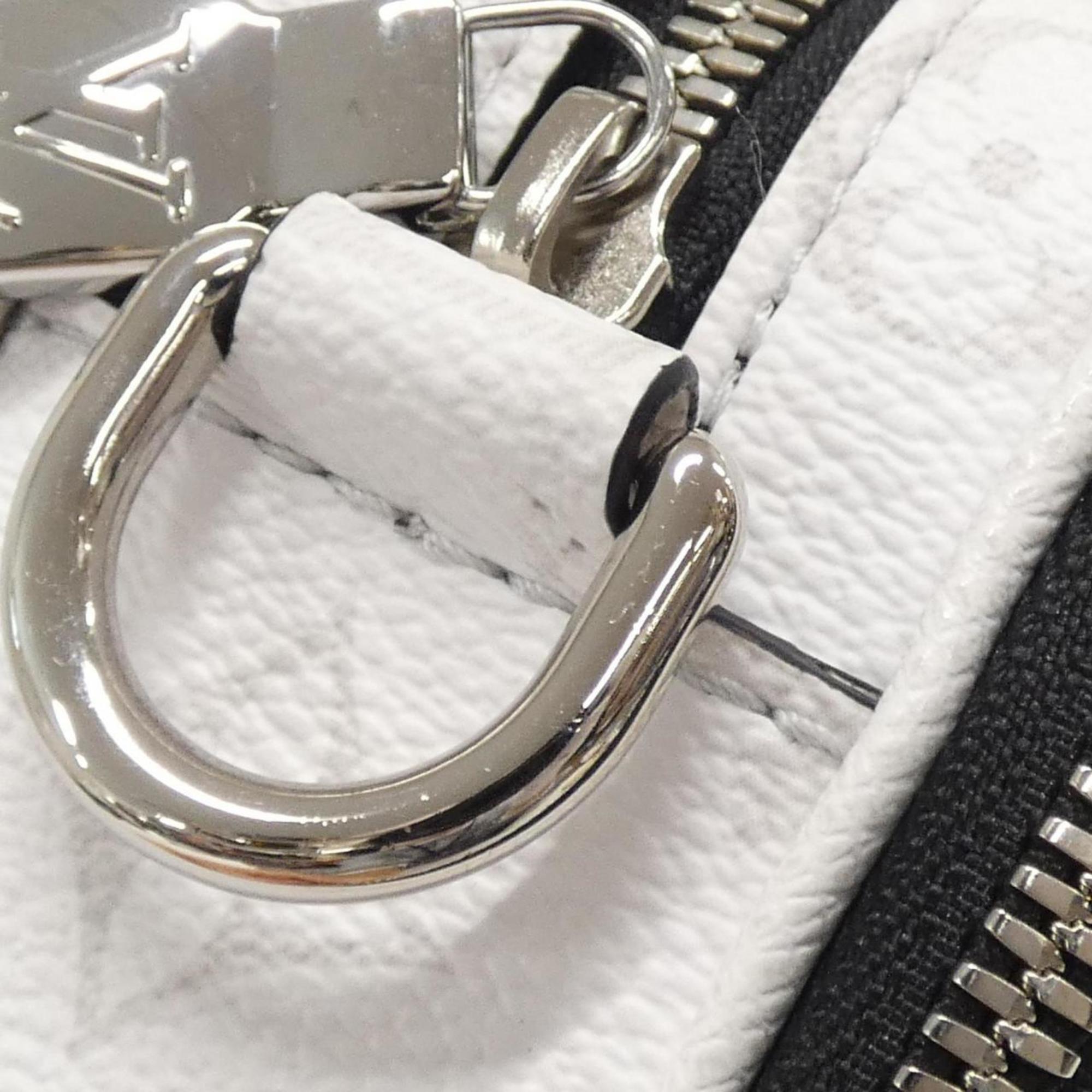 Louis Vuitton Taigarama White Coated Canvas Shoulder Bag