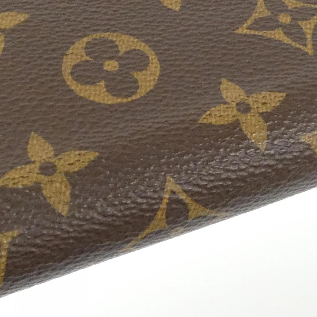 Louis Vuitton Brown Coated Canvas Long Wallet
