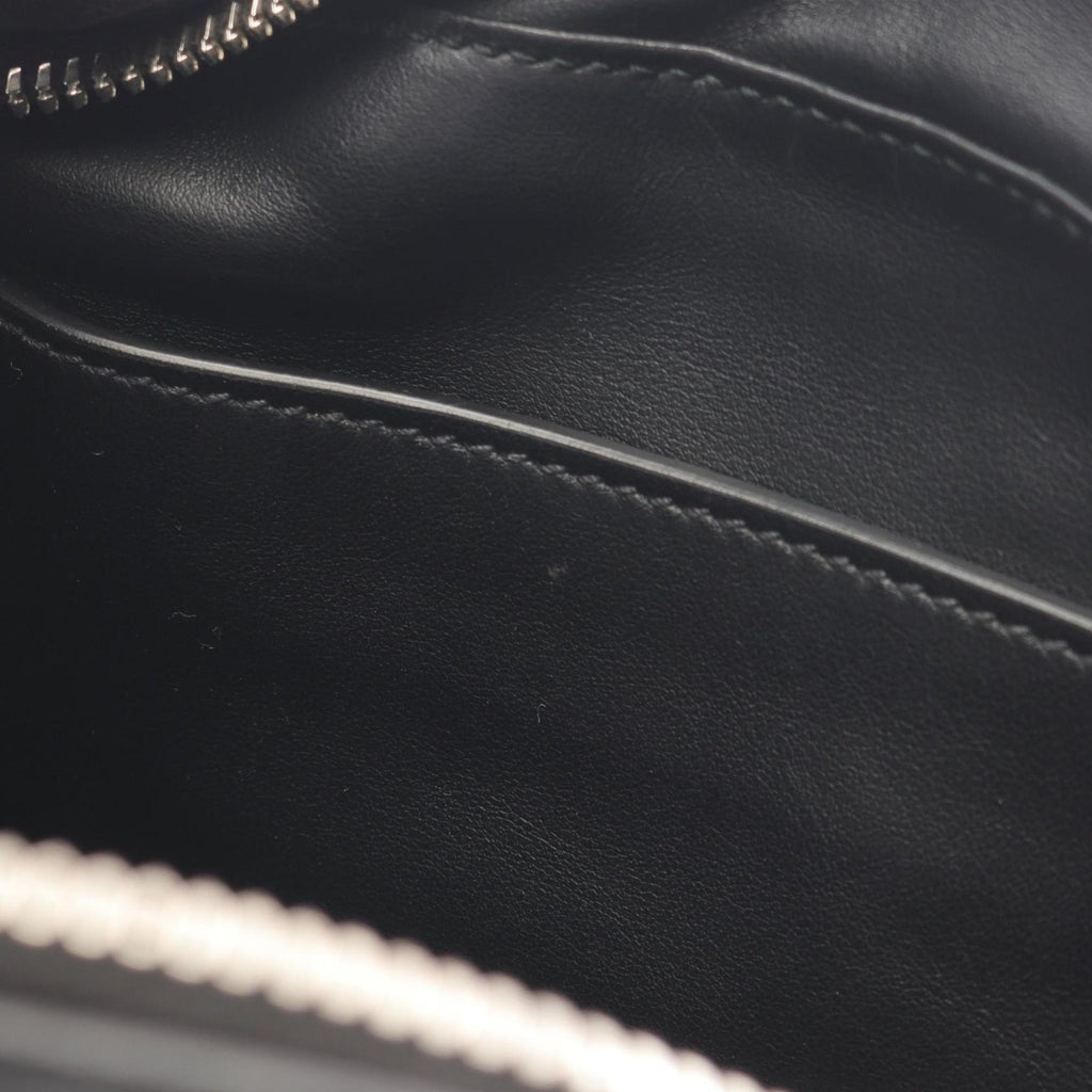 Prada Black Pink White Leather Shoulder Bag