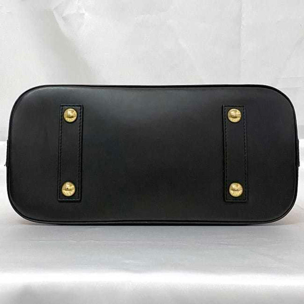 Louis Vuitton Black Red Color Leather Handbag Shoulder Bag