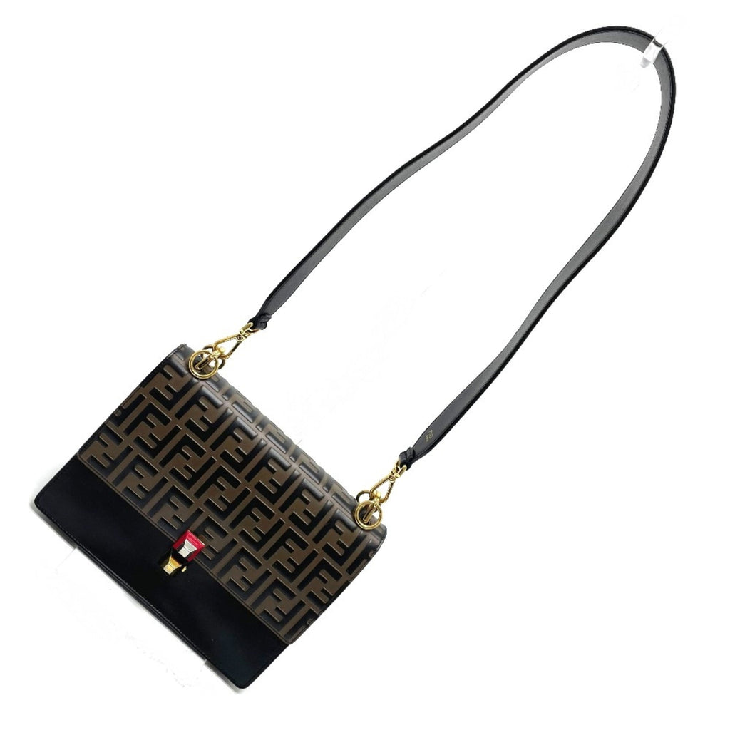 Fendi Brown Leather Handbag