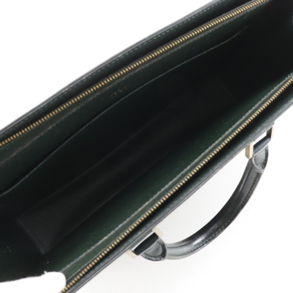 Louis Vuitton Episea Green Taiga Leather Briefcase