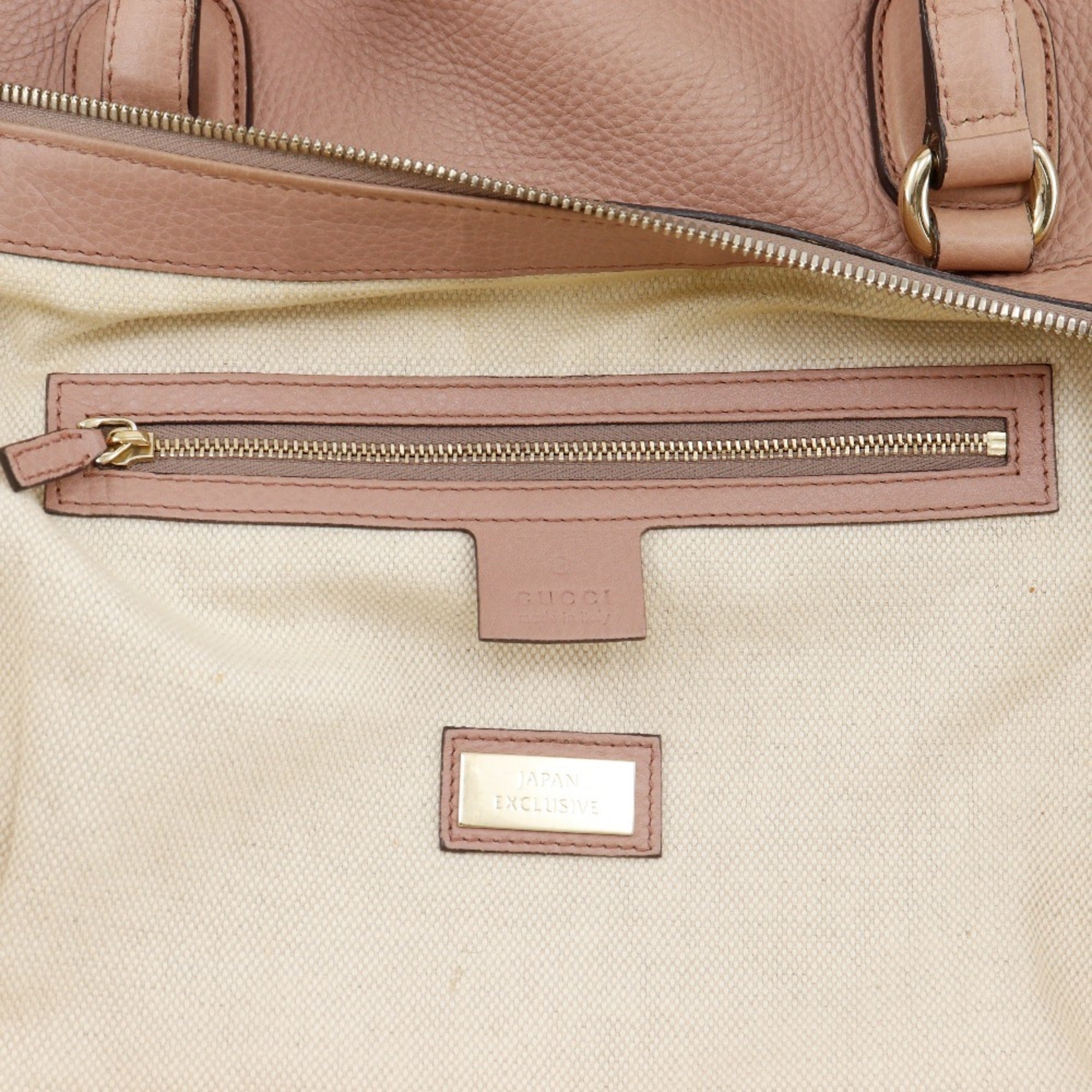 Gucci Soho Pink Leather Tote Bag (Pre-Owned)