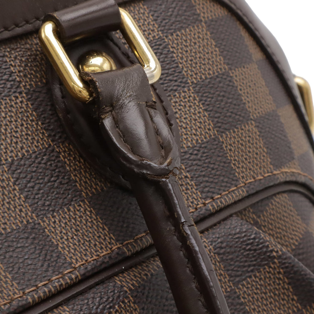 Louis Vuitton Brown Pvc Handbag Shoulder Bag