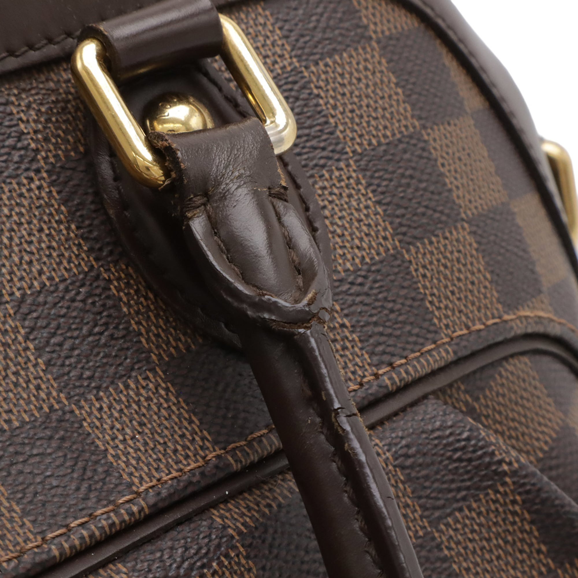 Louis Vuitton Brown Pvc Handbag Shoulder Bag