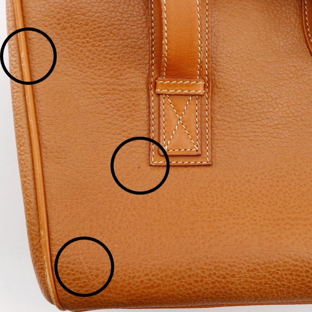 Gucci Brown Leather Tote Bag (Pre-Owned)
