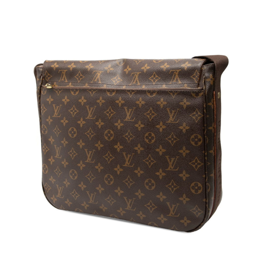 Louis Vuitton Brown Pvc Messenger Bag Shoulder Bag