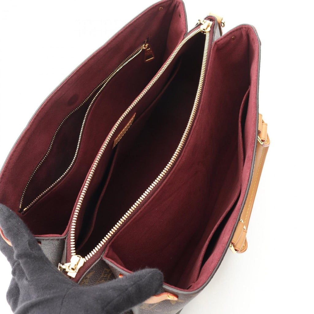 Louis Vuitton Brown Coated Canvas Pvc Leather Handbag