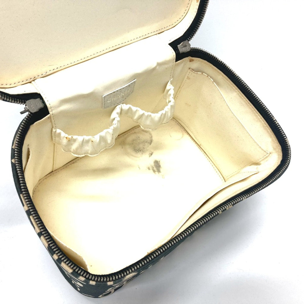 Chanel Black Cotton Handbag