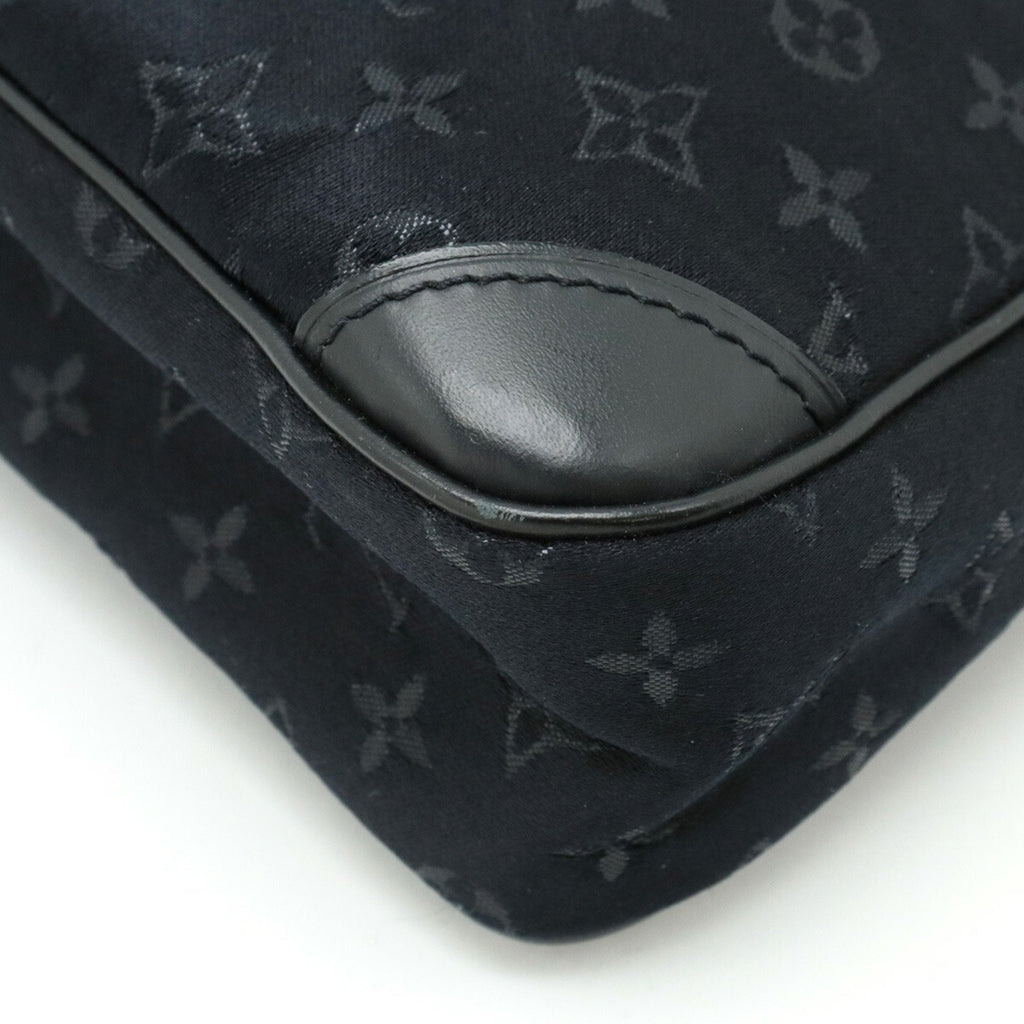 Louis Vuitton Black Monogram Noir Monogram Satin Handbag Pouch