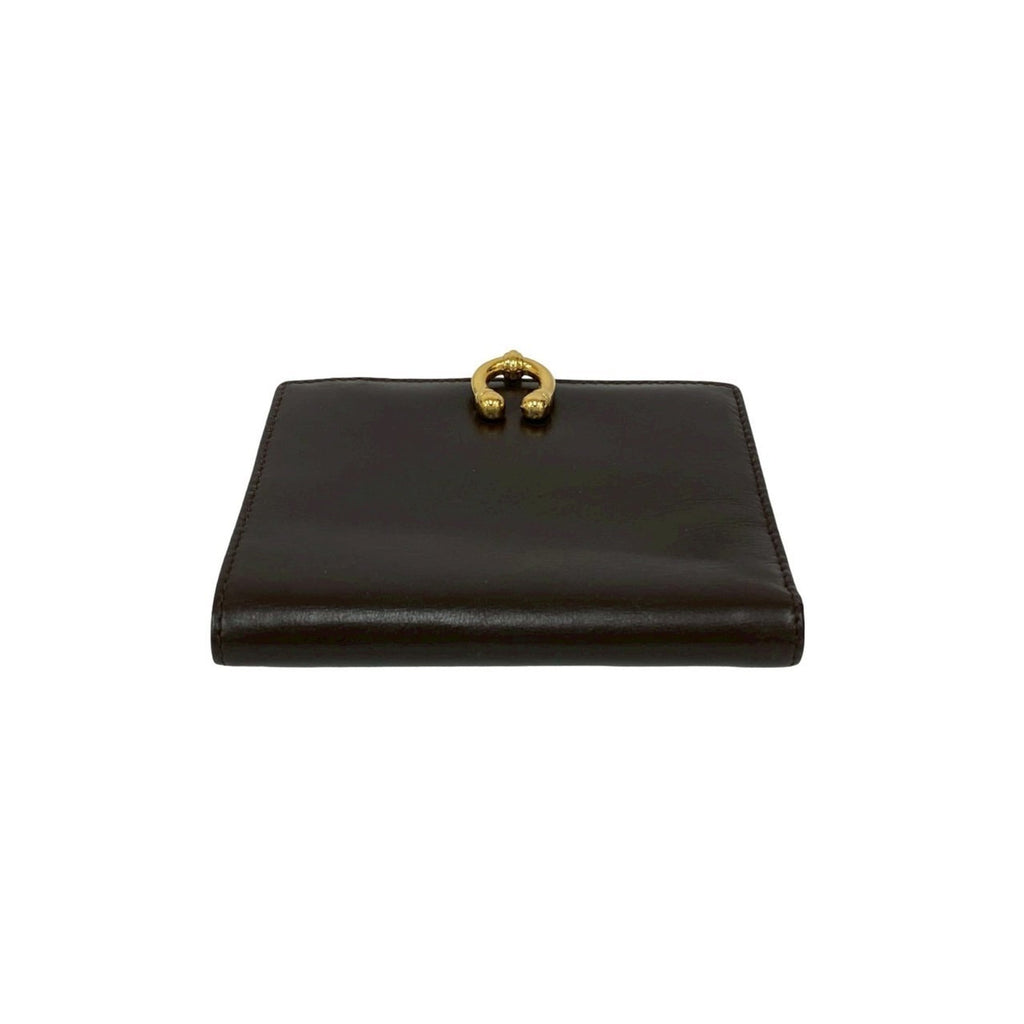 Gucci Brown Leather Wallet (Bi-Fold) (Pre-Owned)