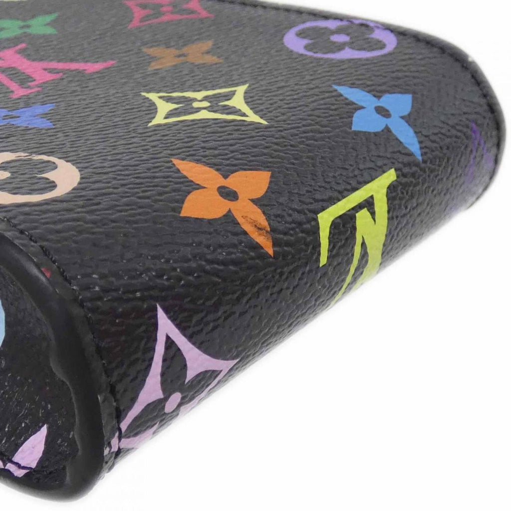Louis Vuitton Black Coated Canvas Shoulder Bag
