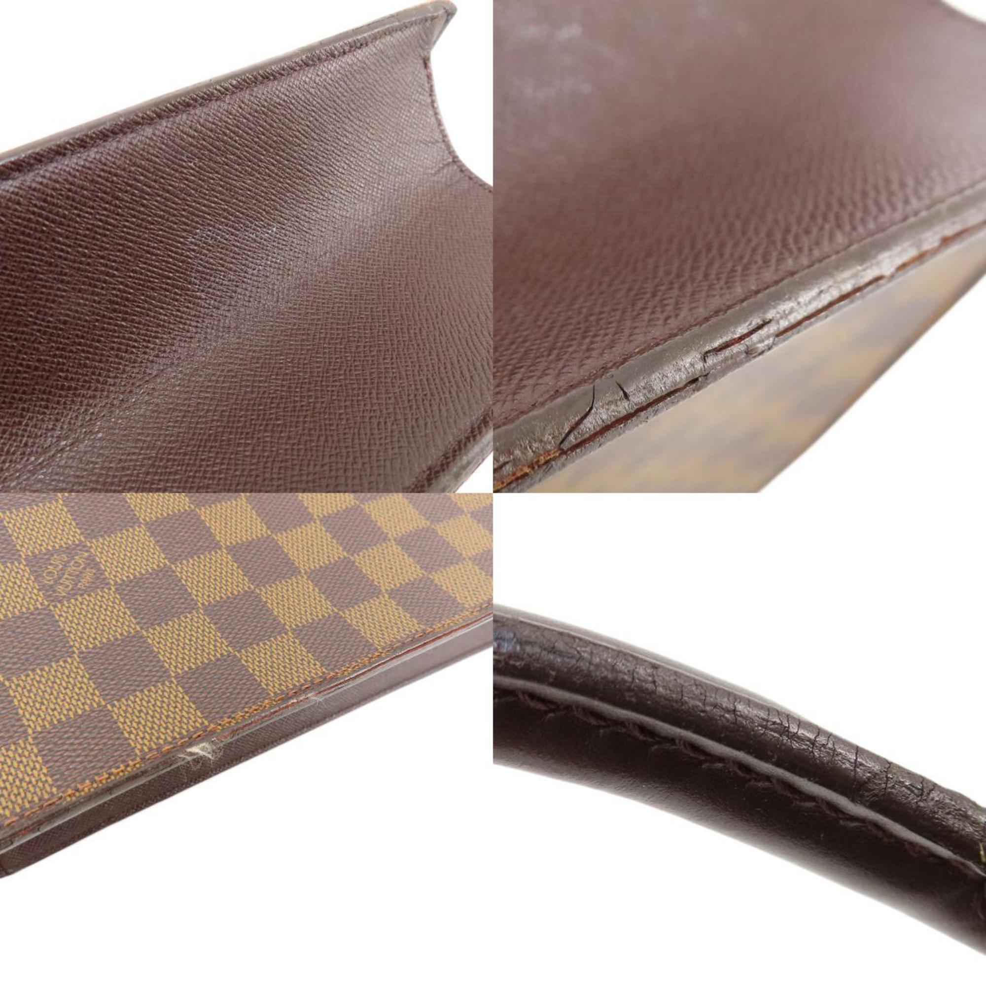 Louis Vuitton Damier Damier Canvas Ebene Damier Canvas Tote Bag