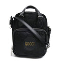 Gucci Black Nylon Leather Shoulder Bag (Pre-Owned)