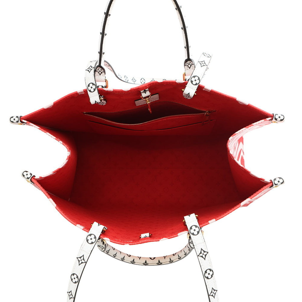 Louis Vuitton Monogram Red Color Monogram Shoulder Bag Tote Bag