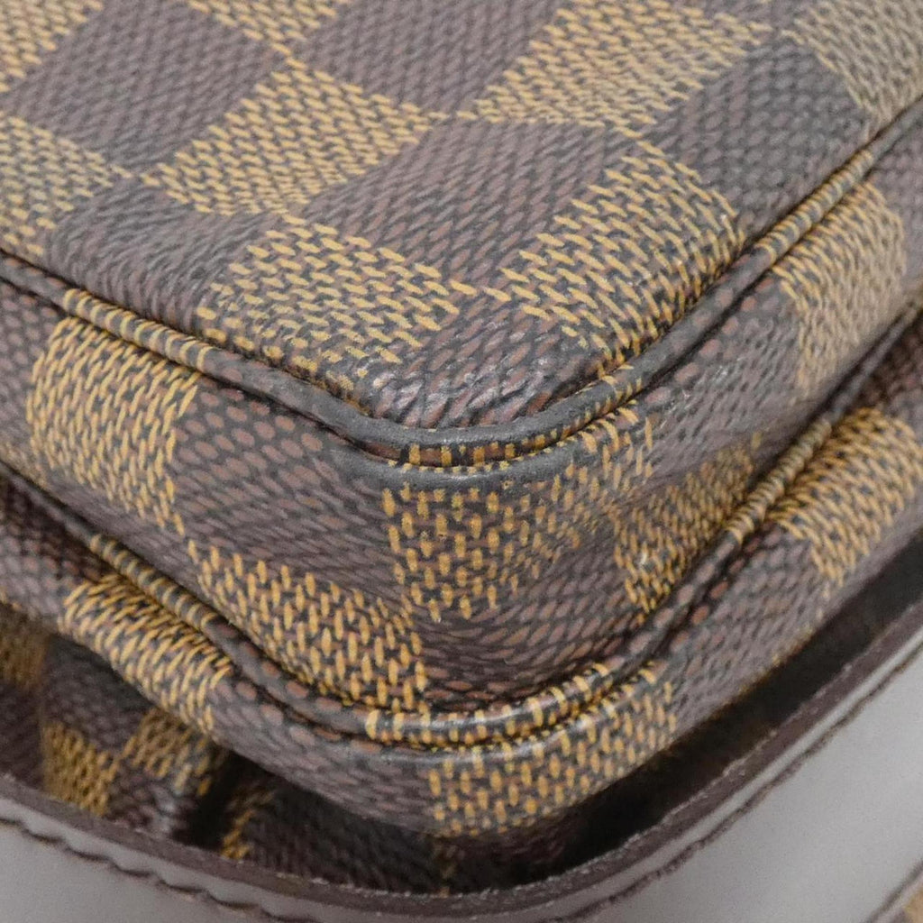 Louis Vuitton Damier Ebene Coated Canvas Shoulder Bag
