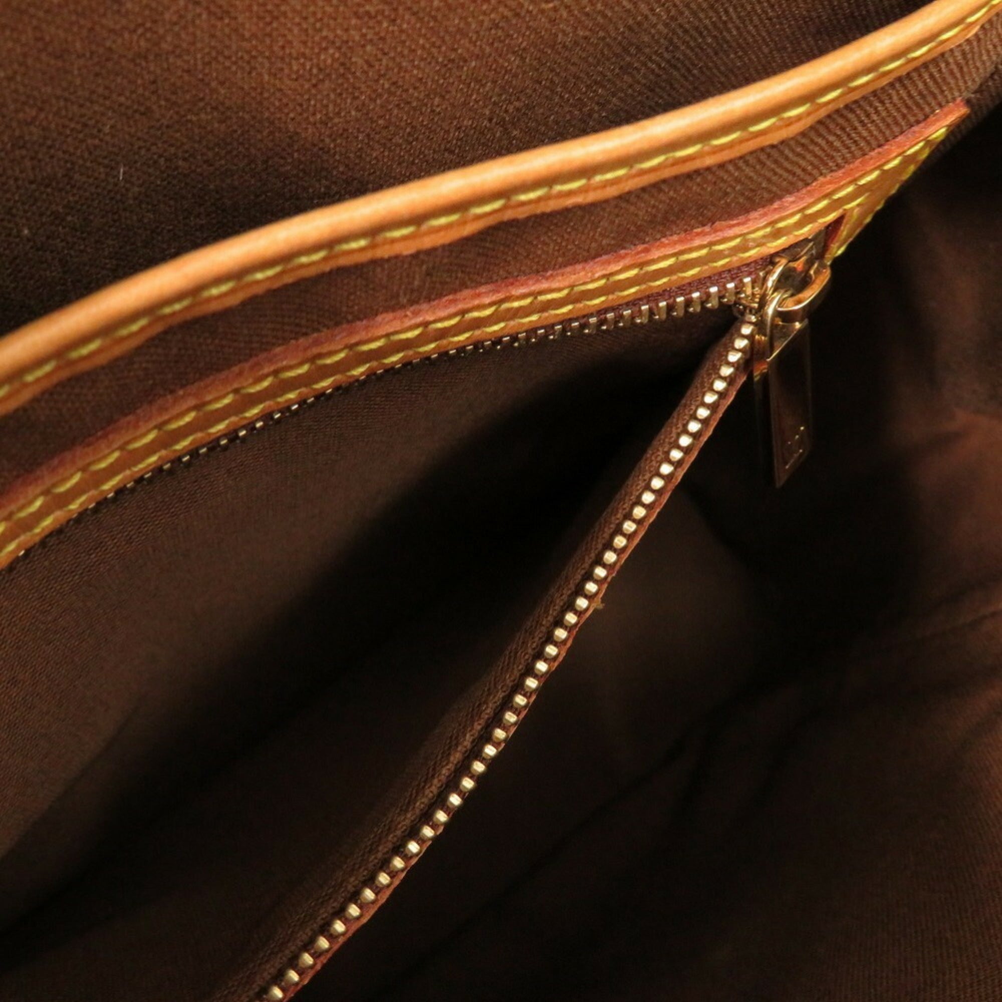 Louis Vuitton Brown Monogram Tote Bag