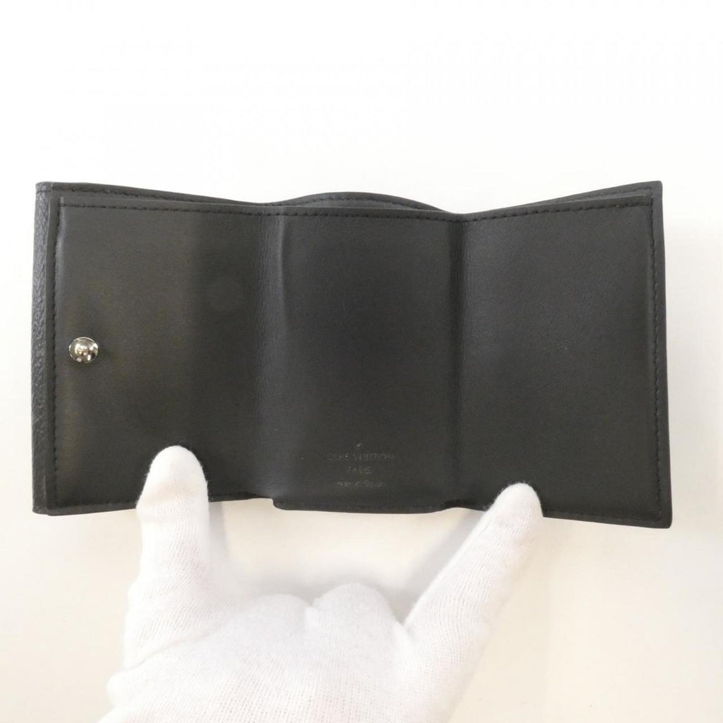 Louis Vuitton Black Coated Canvas Card Wallet