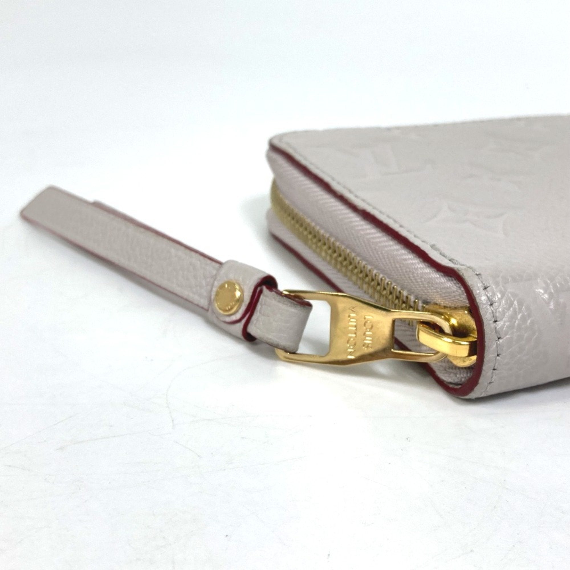 Louis Vuitton Monogram Empreinte Gray Monogram Empreinte Long Wallet