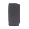 Louis Vuitton Taiga Black Taiga Leather Long Wallet