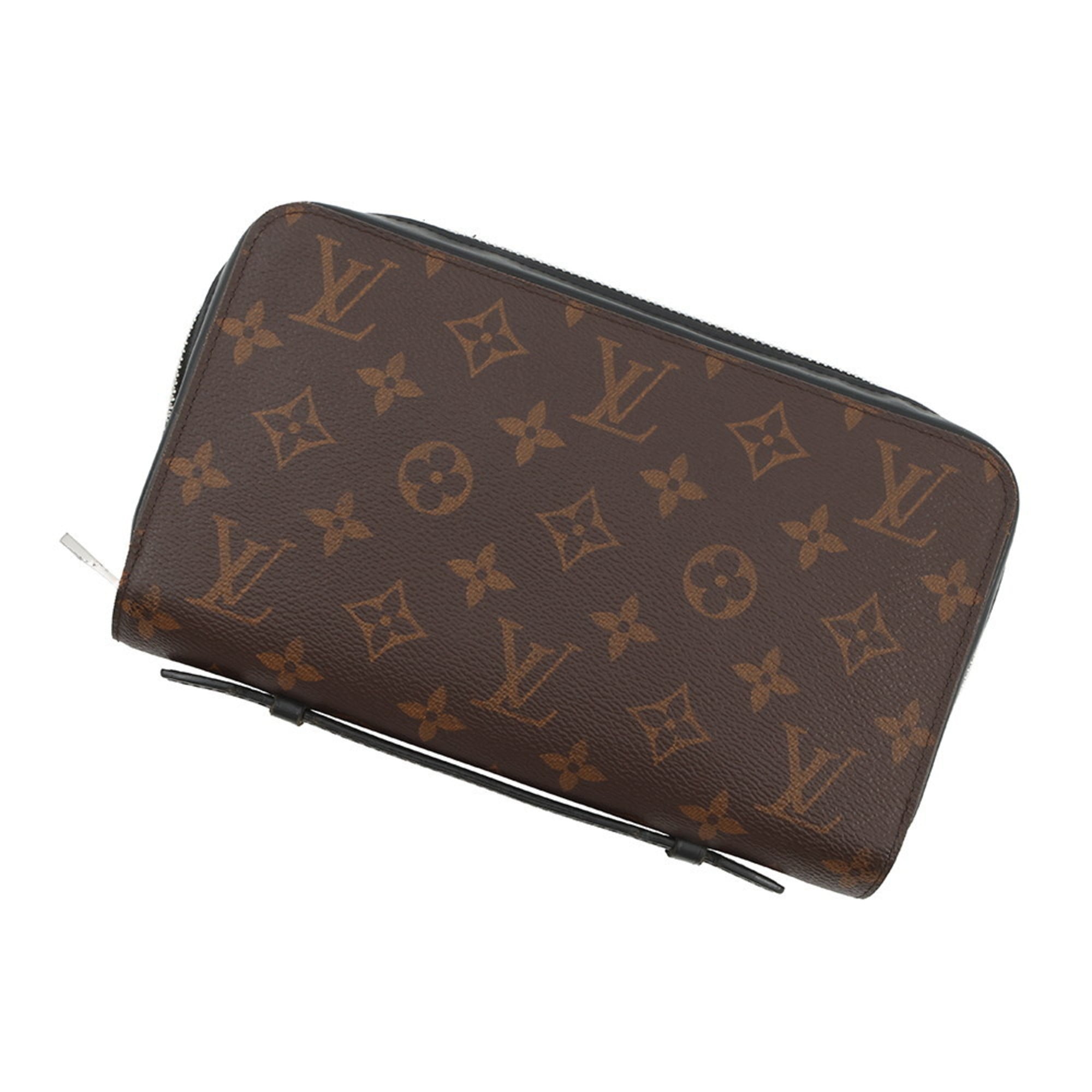 Louis Vuitton Monogram Macassar Noir Monogram Coin Purse/Coin Case