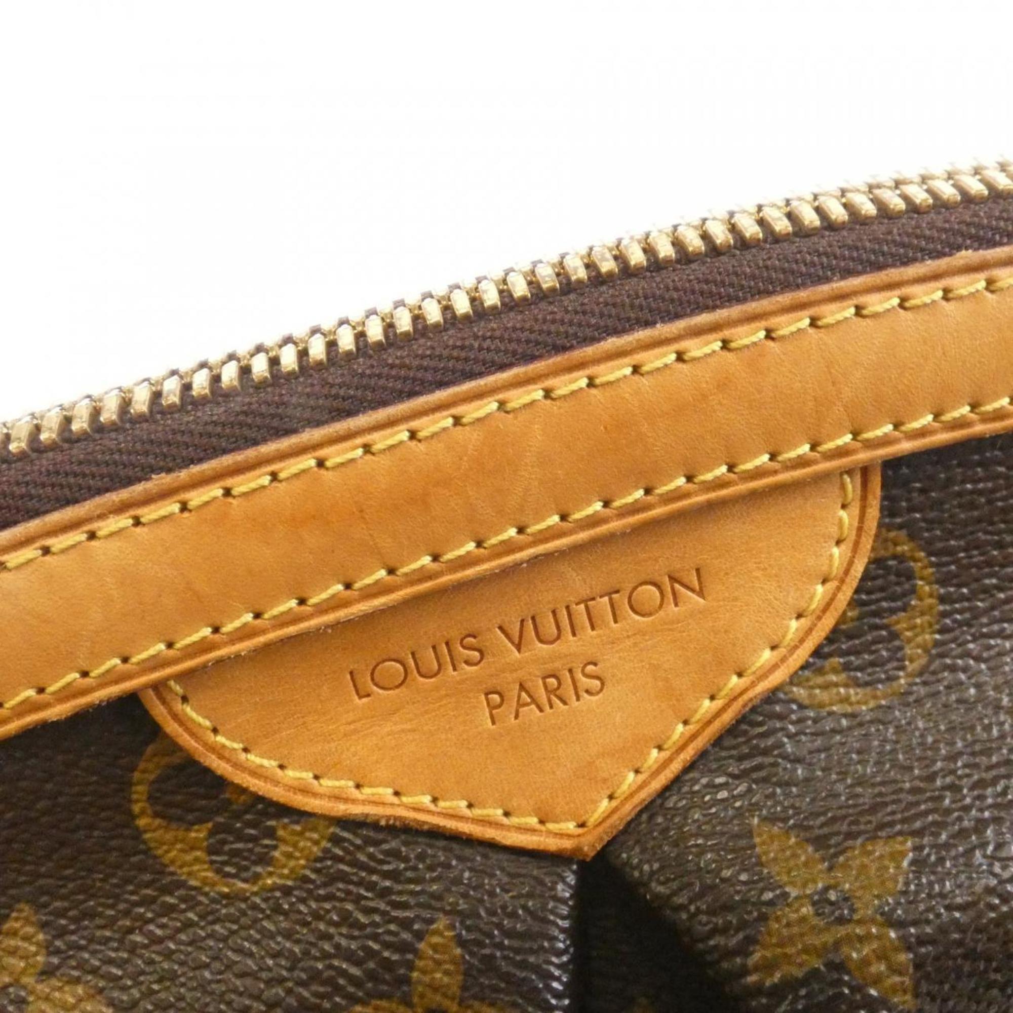 Louis Vuitton Marron Coated Canvas Shoulder Bag