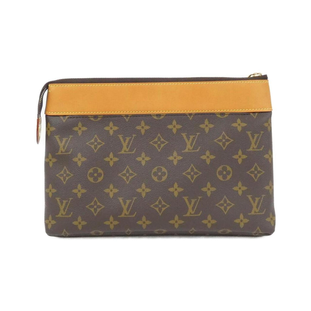 Louis Vuitton Monogram Marron Coated Canvas Pochette