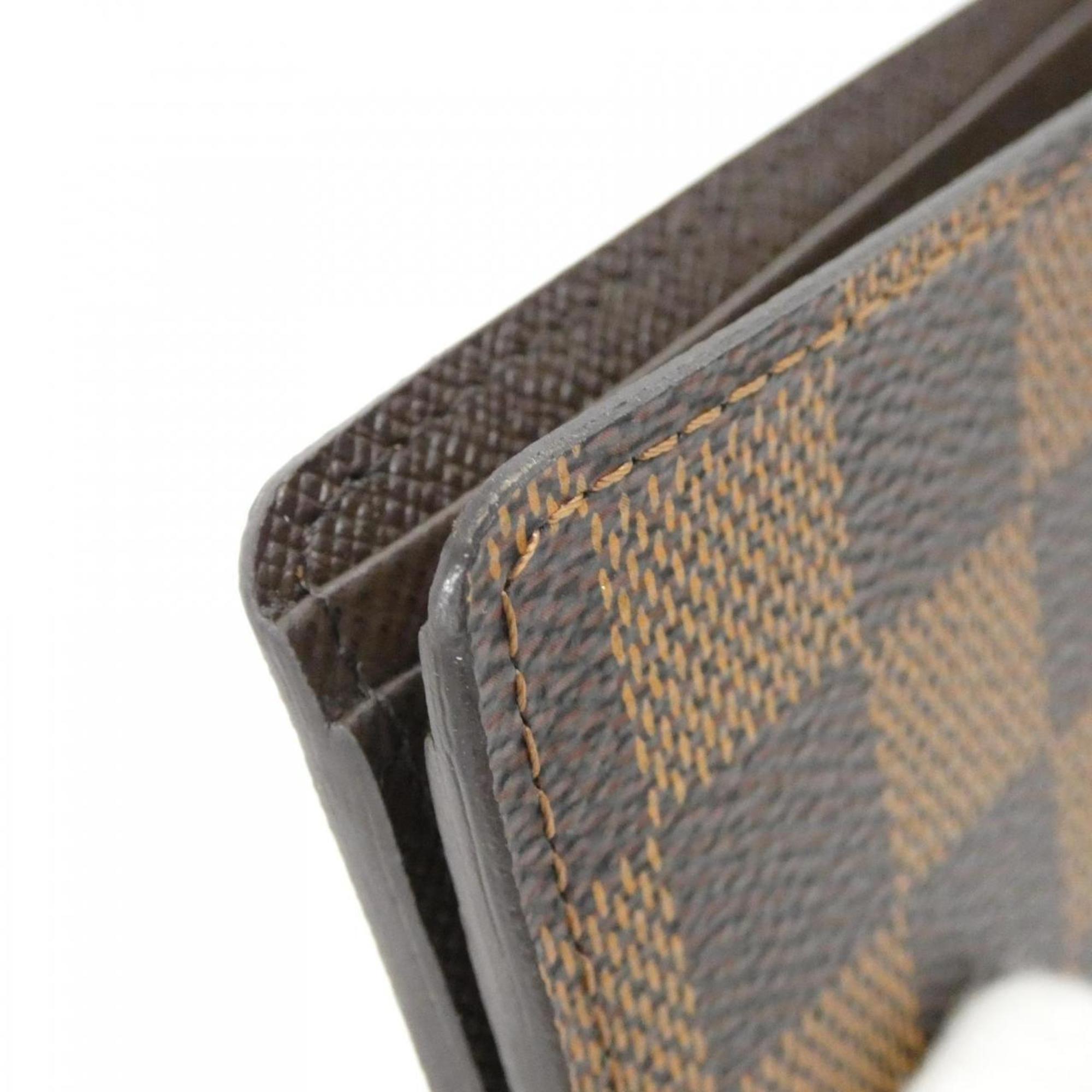 Louis Vuitton Ebene Coated Canvas Bill Wallet