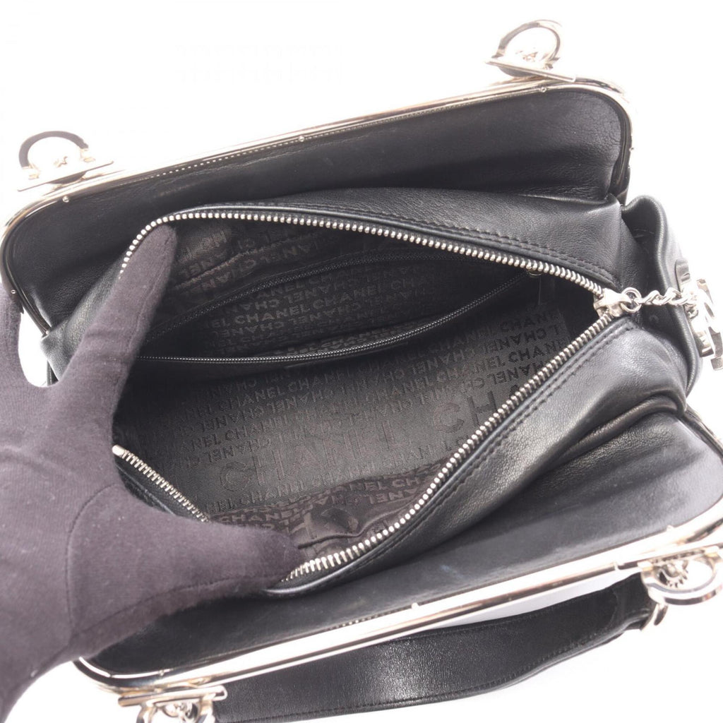 Chanel Black Leather Handbag