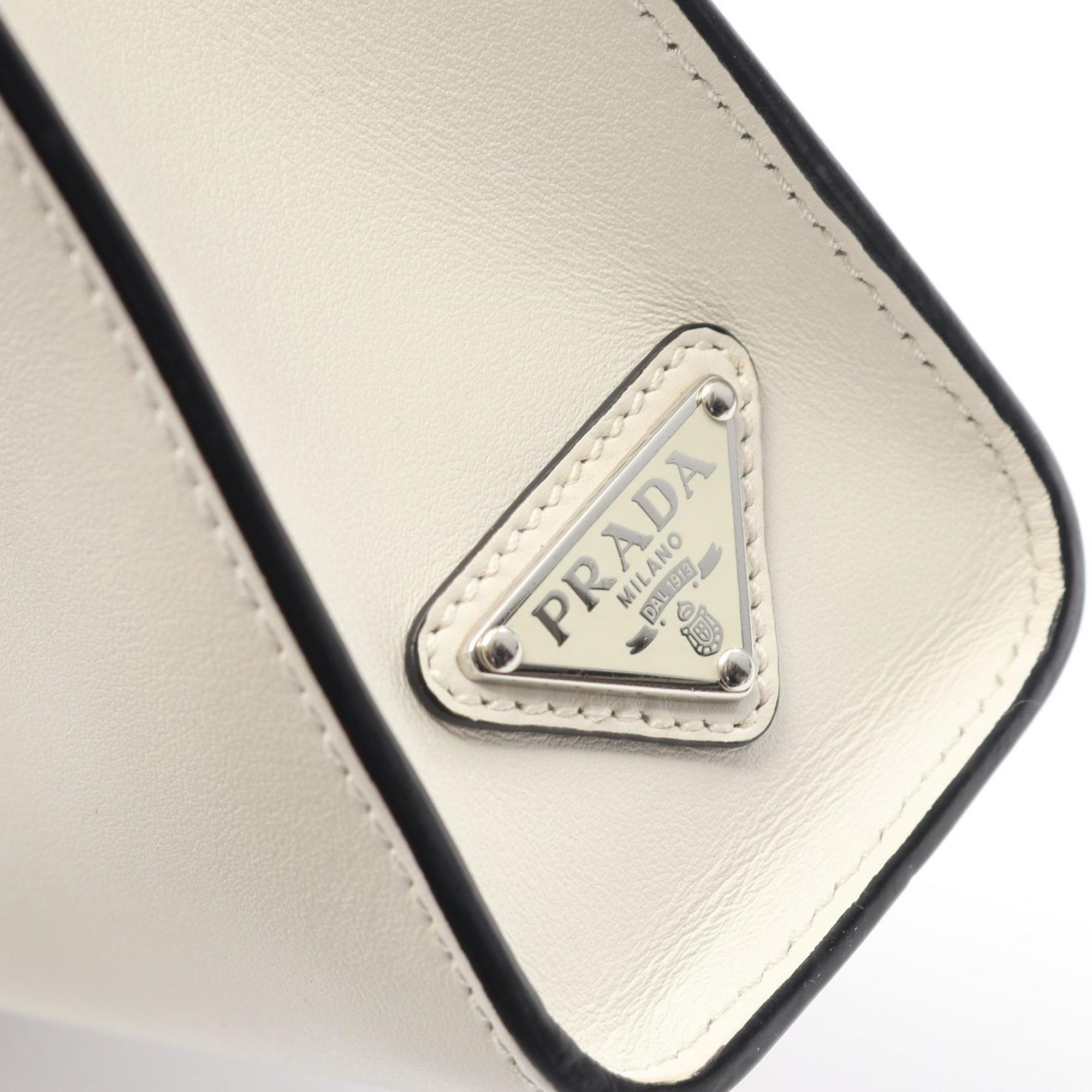 Prada White Leather Handbag