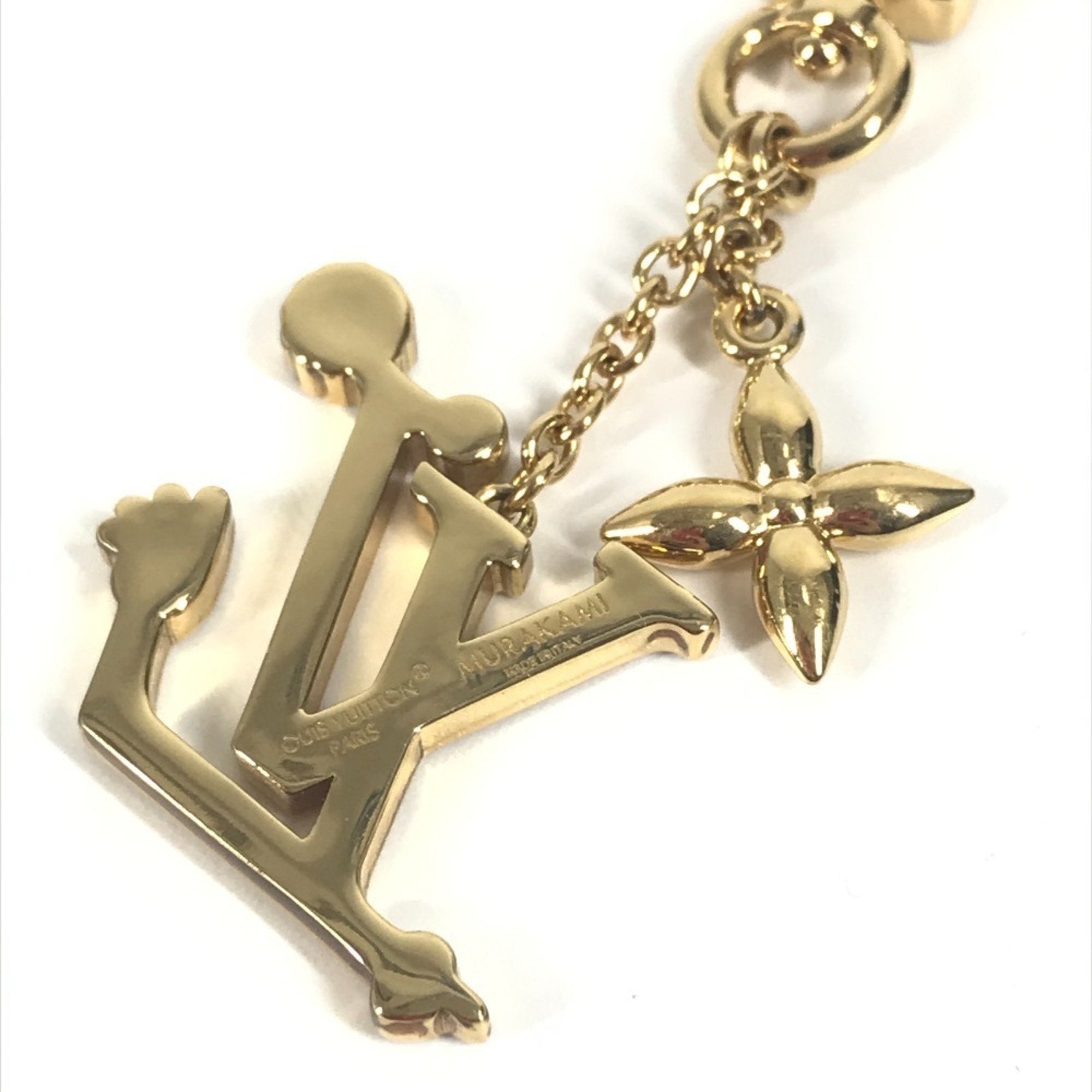 Louis Vuitton Gold Multi-Color Metal Necklace
