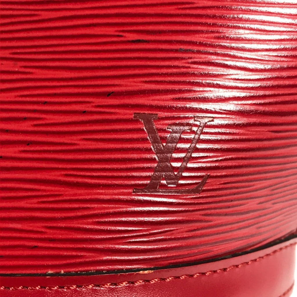 Louis Vuitton Castilian Red Red Color Epi Leather Shoulder Bag