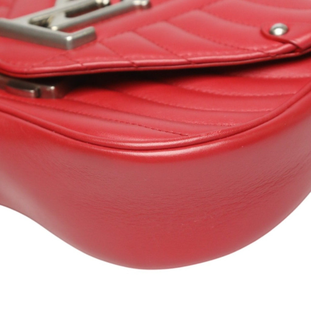 Louis Vuitton Red Color Leather Shoulder Bag