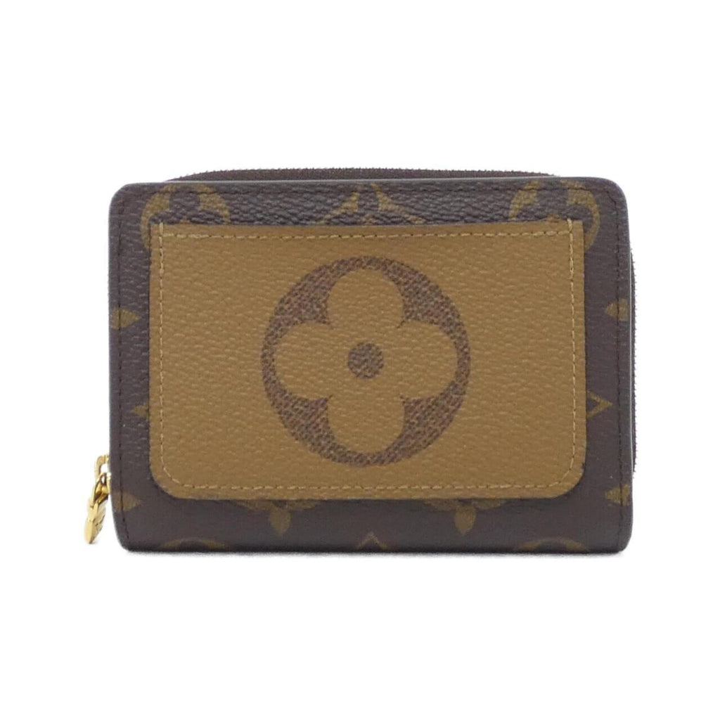 Louis Vuitton Marron Coated Canvas Wallet