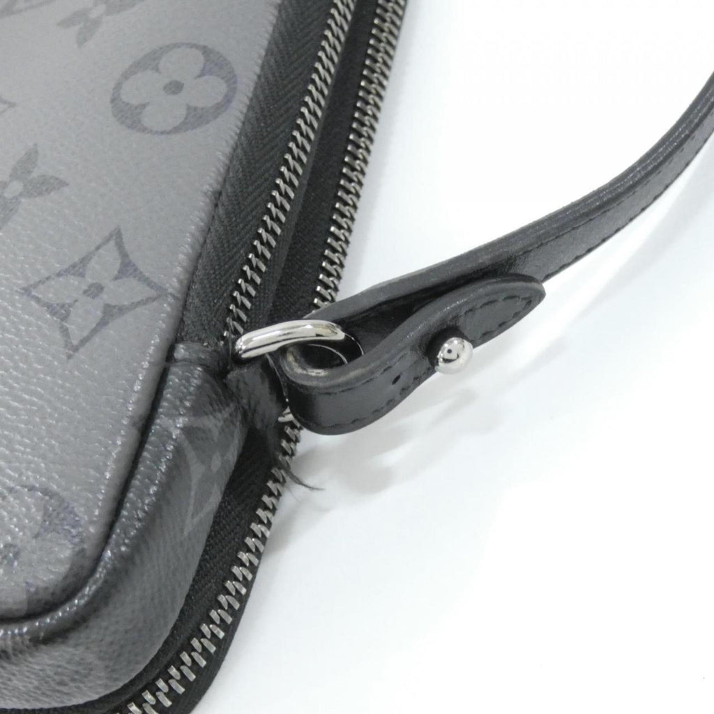 Louis Vuitton Monogram Eclipse Black Gris Coated Canvas Shoulder Bag