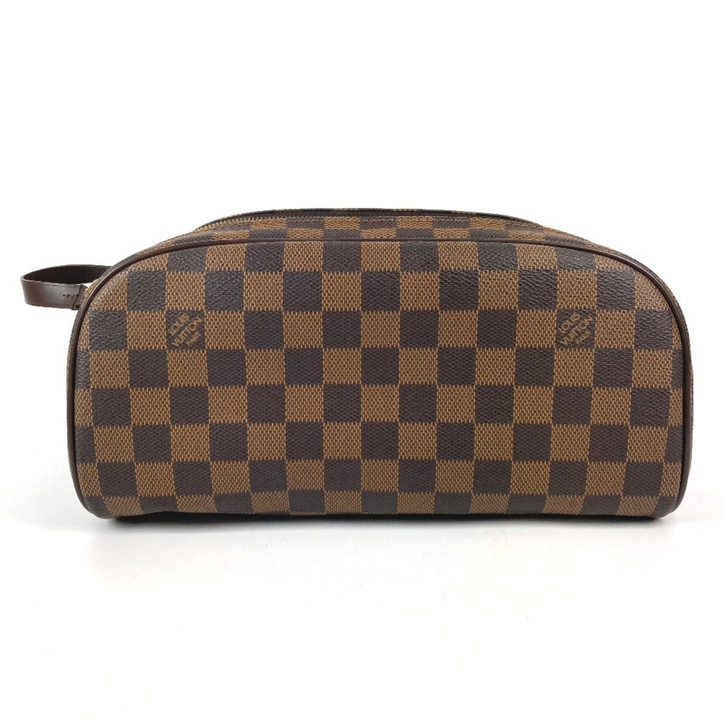 Louis Vuitton Brown Ebene Damier Canvas Pouch