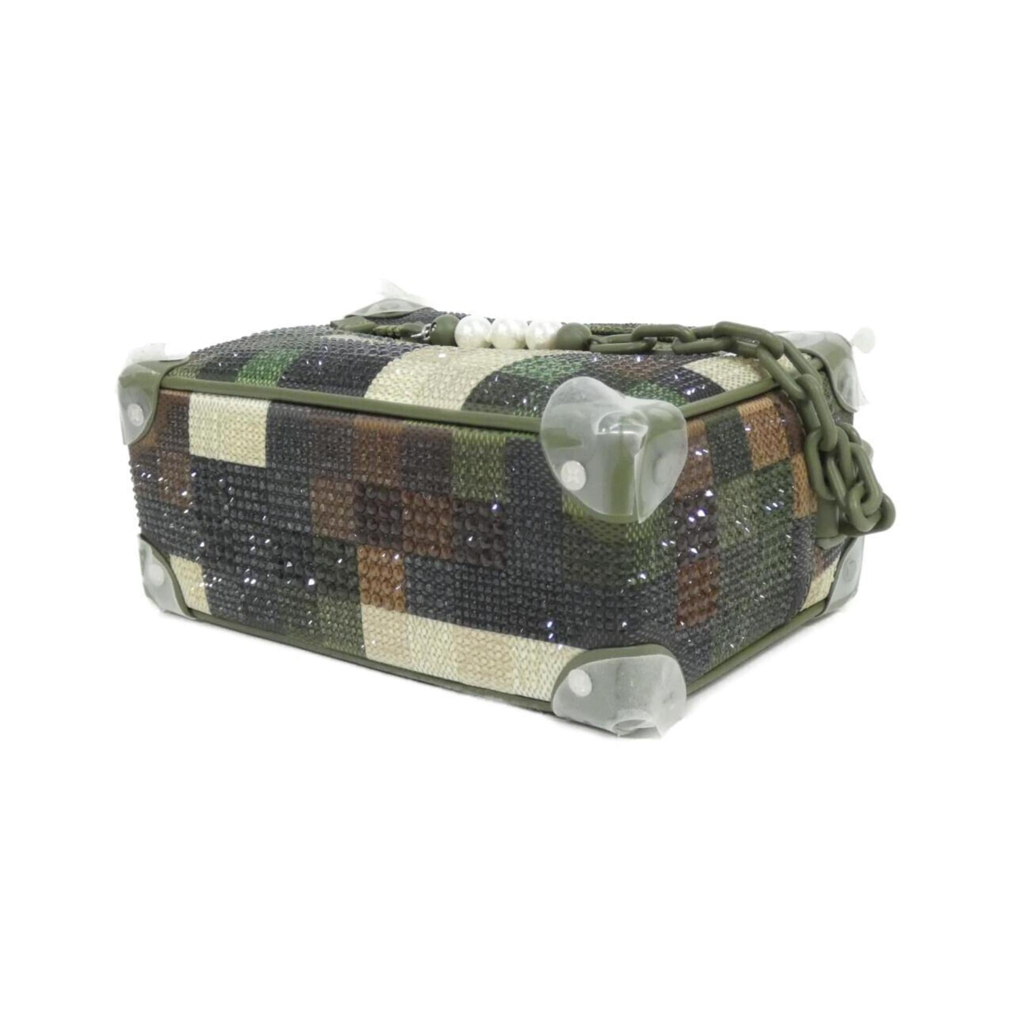 Louis Vuitton Vert Satin Shoulder Bag