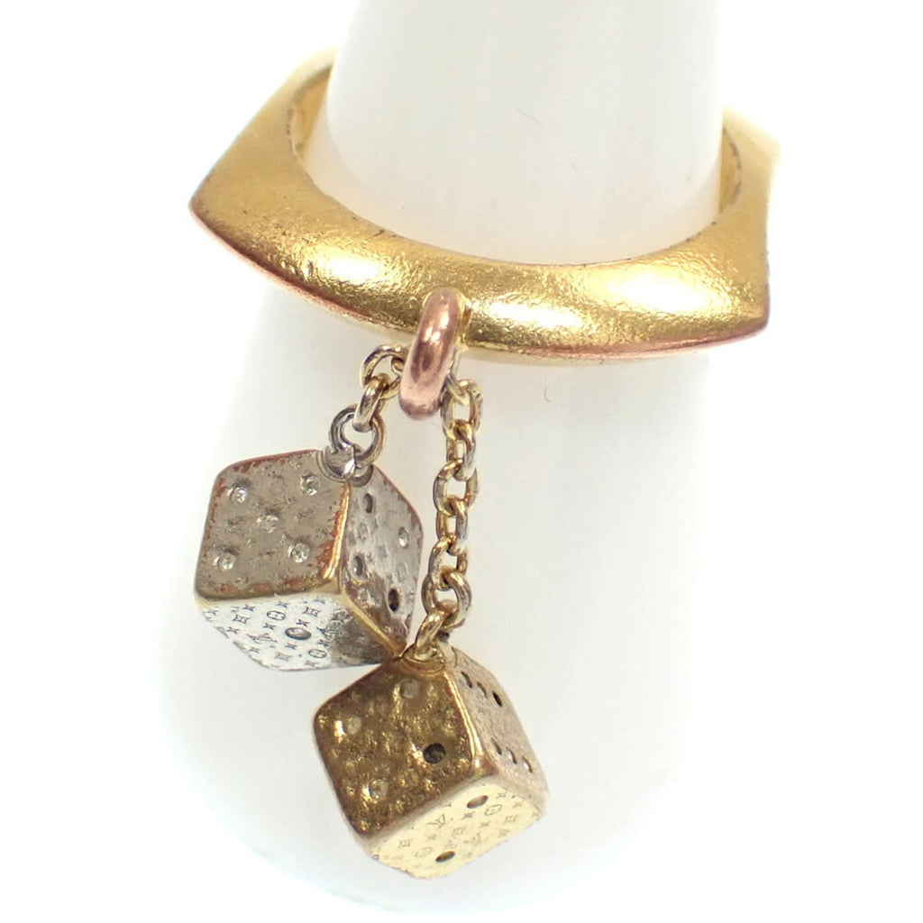 Louis Vuitton Gold Gold Plating Band Ring