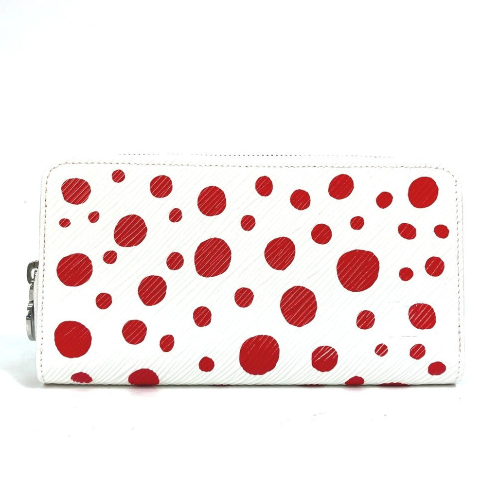 Louis Vuitton Red Color Rouge White Epi Leather Coin Purse/Coin Case