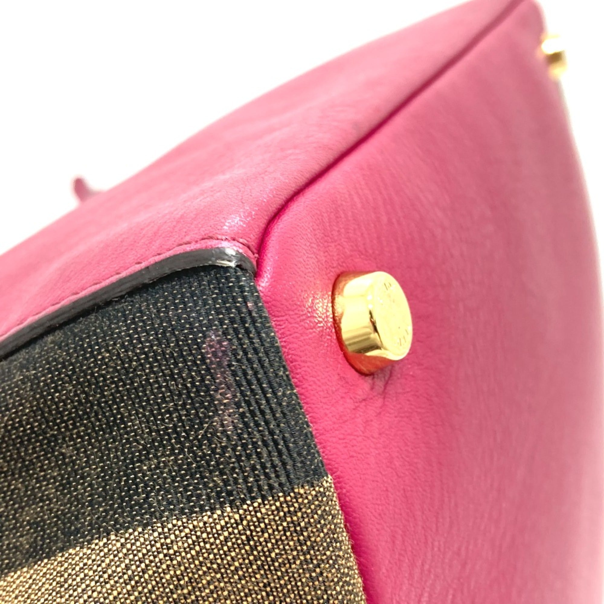 Fendi Brown Leather Handbag