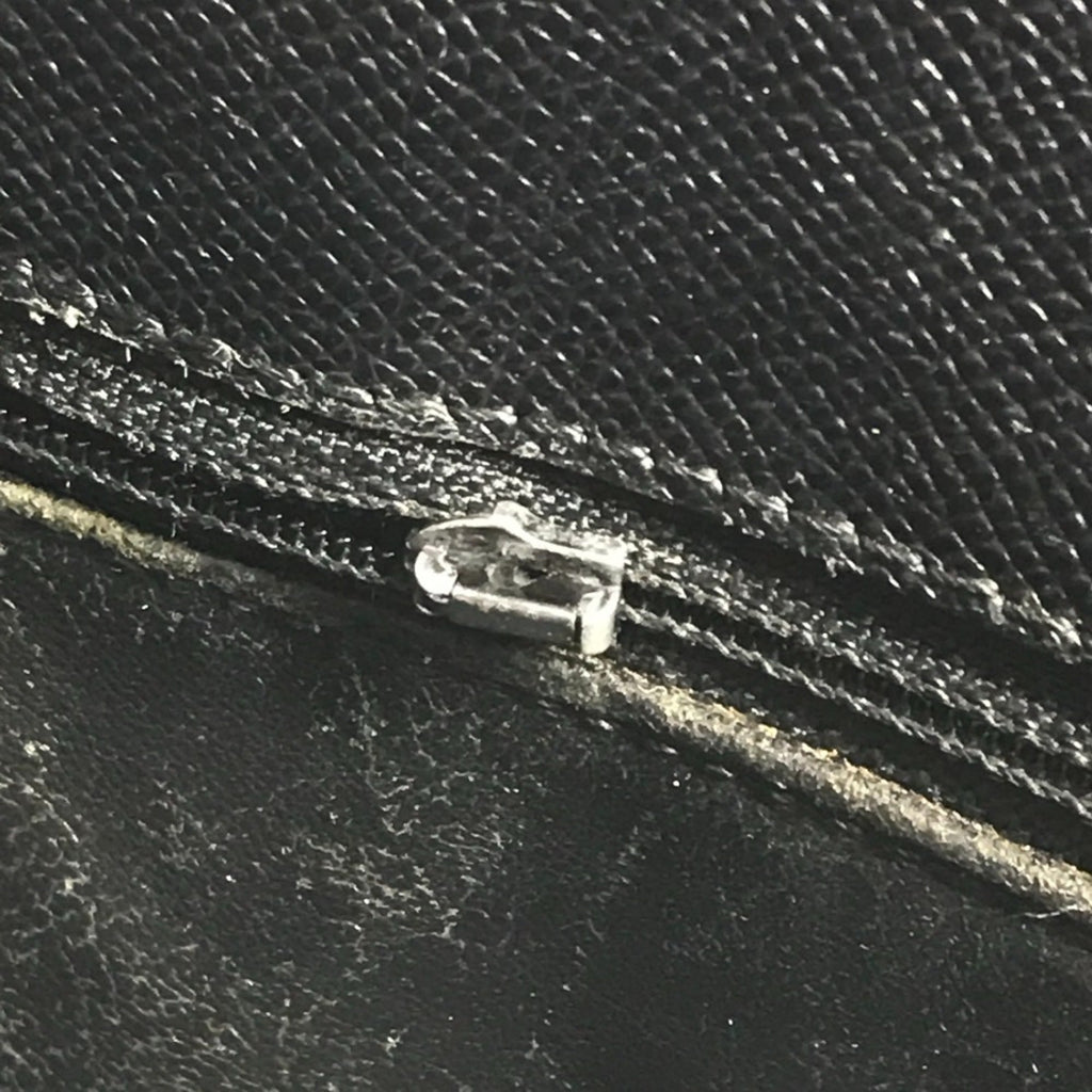 Chanel Black Grained Calfskin Shoulder Bag Tote Bag