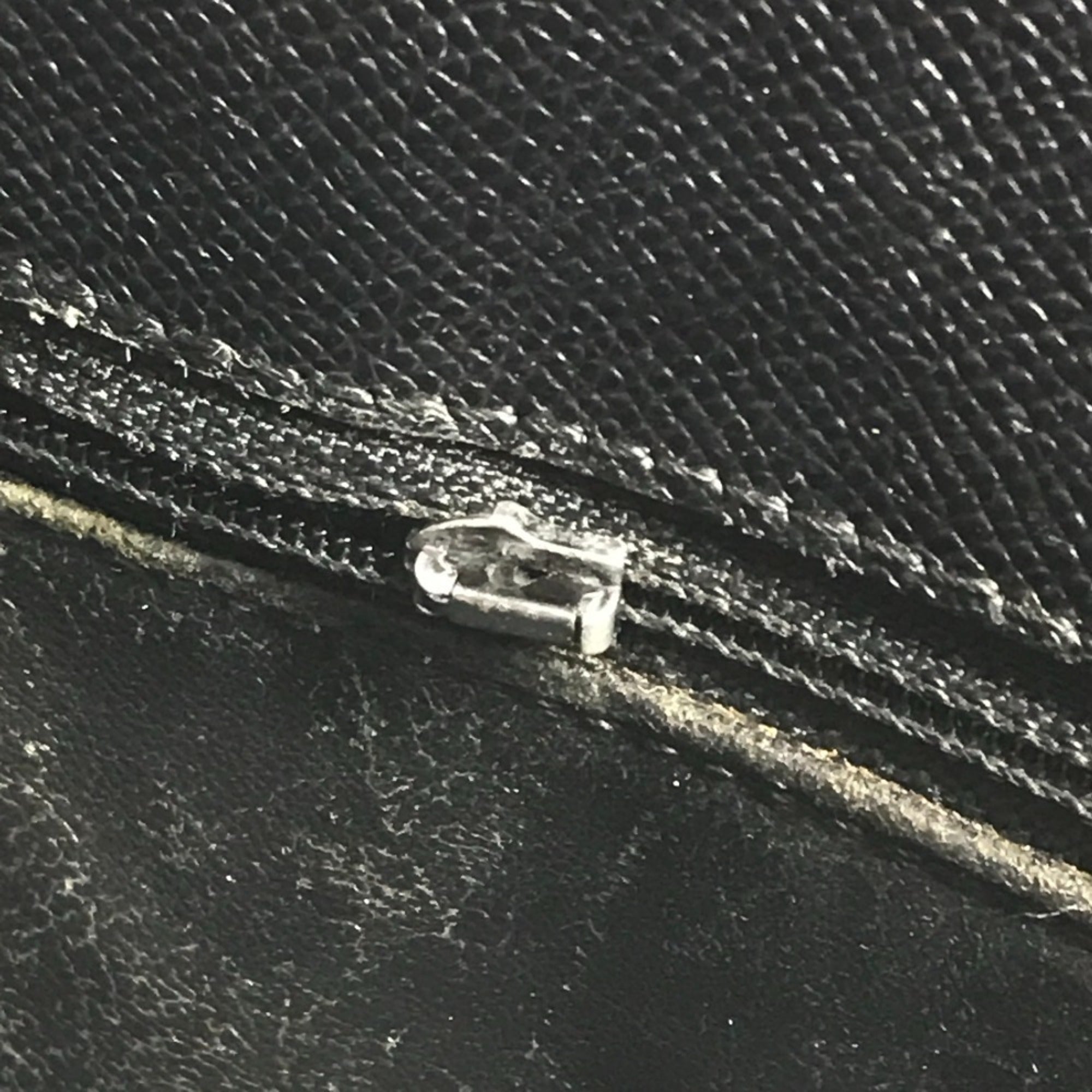 Chanel Black Grained Calfskin Shoulder Bag Tote Bag