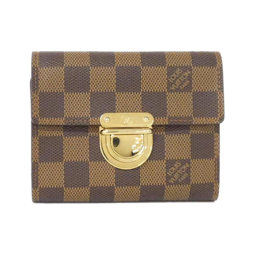 Louis Vuitton Ebene Coated Canvas Wallet (Tri-Fold)
