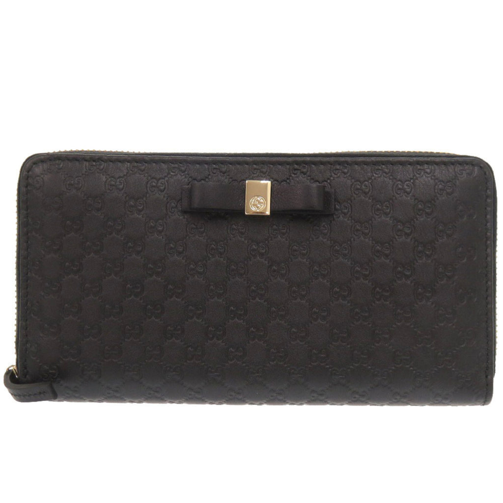 Gucci Black Leather Coin Purse/Coin Case (Pre-Owned)