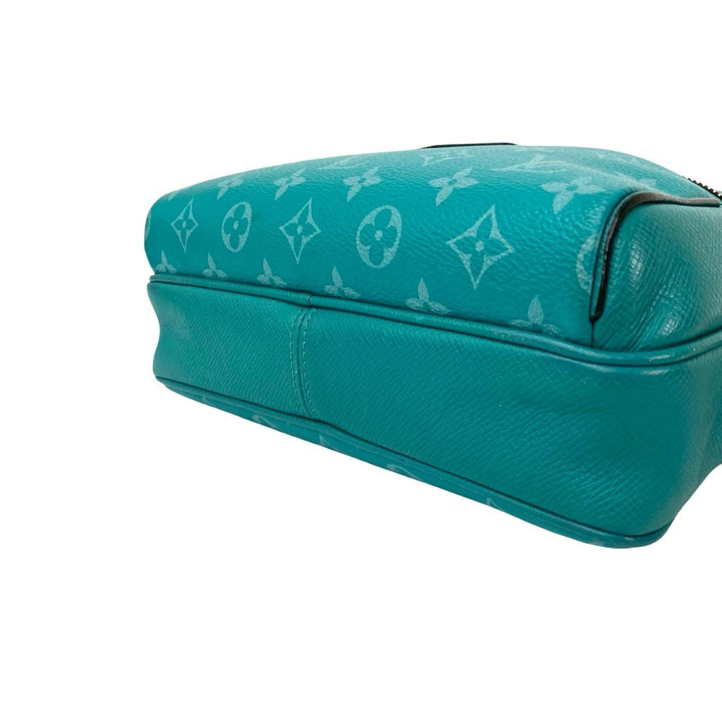 Louis Vuitton Green Leather Shoulder Bag