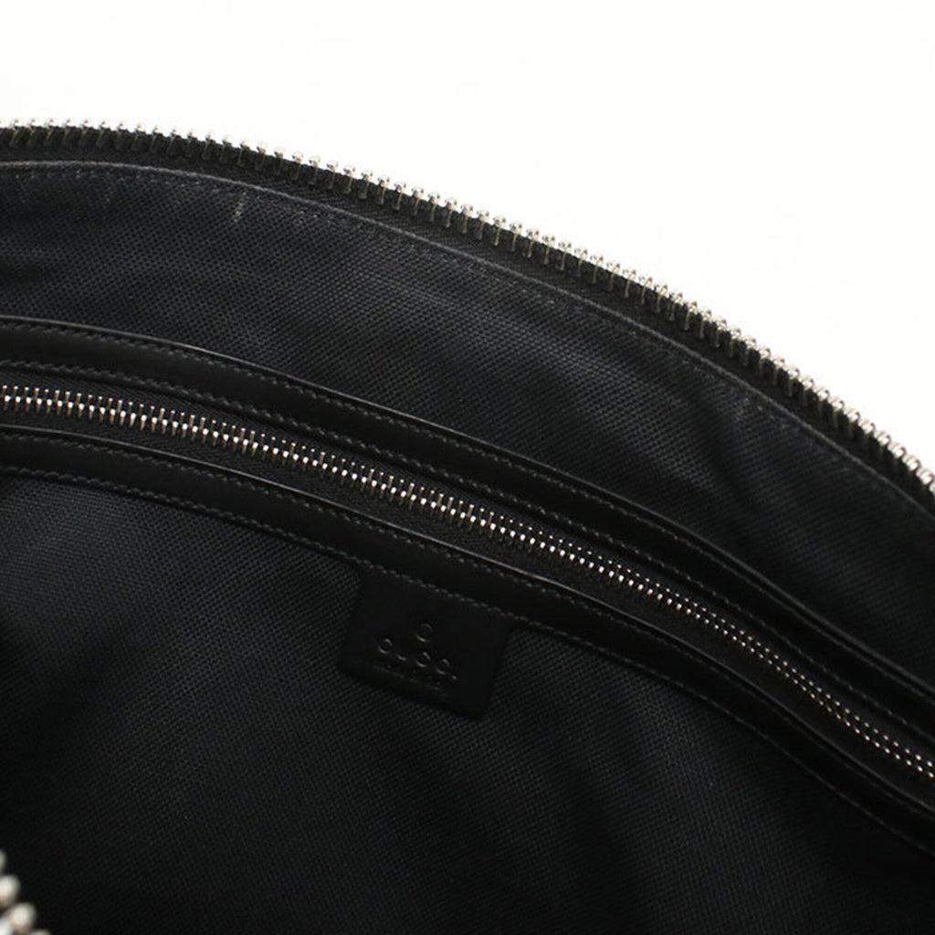 Gucci Black Pvc Leather Shoulder Bag (Pre-Owned)